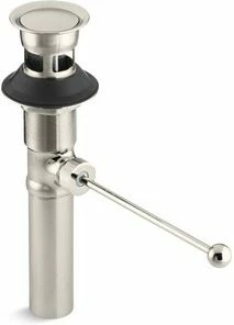 Best reviews of ⭐ KOHLER Premier 2-1/8 x 4 in. Bathroom Sink Drain in Vibrant Polished Nickel 💯