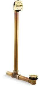 Buy 😀 KOHLER ClearFlo™ 20-7/8 in. Adjustable Pop Up Drain Tailpiece in Polished Brass 🔔