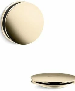 Cheap 🤩 KOHLER PureFlo™ Contemporary Bath Drain Trim in Vibrant French Gold 😍