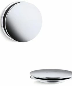 Buy 👏 KOHLER PureFlo™ 3 in. Metal Drain and Overflow Trim Kit in Polished Chrome 😍