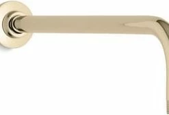 Deals 👍 KOHLER Right Angle Shower Arm Vibrant French Gold 🥰