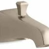 Best Pirce 🥰 KOHLER Memoirs® Brass Wall Mount Diverter Bath Spout in Vibrant Brushed Bronze 🥰