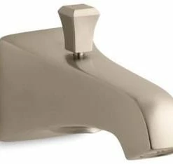 Best Pirce 🥰 KOHLER Memoirs® Brass Wall Mount Diverter Bath Spout in Vibrant Brushed Bronze 🥰