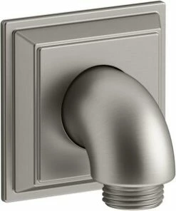 Budget 🥰 KOHLER Memoirs® Stately Brass Wall Mount Supply Elbow with Check Valve in Vibrant Brushed Nickel 🥰