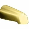 Promo 🤩 KOHLER Devonshire® Wall Mount Non-Diverter Bath Spout in Vibrant Polished Brass ❤️