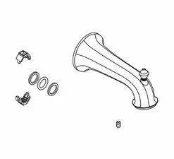 Wholesale 👏 KOHLER Kelston Repair Kit in Vibrant® Brushed Nickel ✨