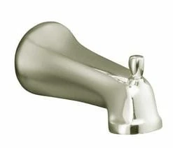 Best deal 🔔 KOHLER Bancroft® Metal NPT Wall Mount Diverter Bath Spout in Vibrant Polished Nickel 🎁
