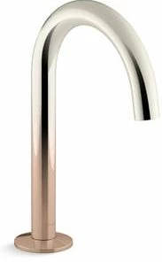 Best deal 🔥 KOHLER Components™ Metal Spout in Vibrant® Ombre Rose Gold and Polished Nickel 😀