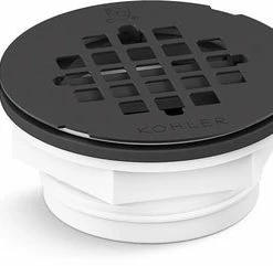 Brand new ✨ KOHLER 3-3/16 in. PVC Matte Black Shower Drain 🥰