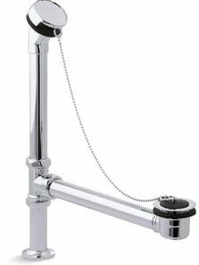 Best reviews of 👏 KOHLER Antique™ Bath Drain, Chain and Rubber Stopper Polished Chrome 🎉