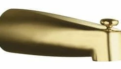 Wholesale 🎁 KOHLER Coralais® 8 in. Diverter Spout Bath Tub in Vibrant Polished Brass 😍