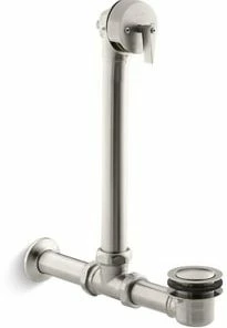 Cheapest 🛒 KOHLER Iron Works® Exposed Bath Drain Vibrant Brushed Nickel ✔️