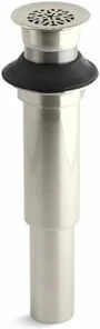 Deals ⭐ KOHLER Decorative Drain 3-13/16 in. Bathroom Sink Drain in Vibrant Polished Nickel 🎉