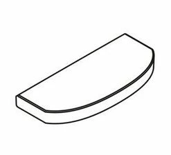 Budget ❤️ KOHLER Tank Lid in Ice Grey 🧨