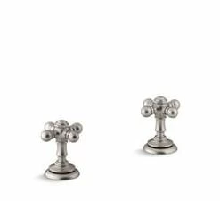 Best Sale 😍 KOHLER Artifacts® Roman Tub Double Cross Handle Valve Trim in Vibrant Brushed Nickel 😉