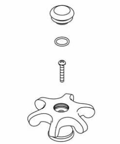 Wholesale 😀 KOHLER Bridge Handle Kit in Vibrant Polished Nickel 😍