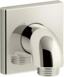 Best Sale 🤩 KOHLER Loure® Supply Elbow with Check Valve in Vibrant® Polished Nickel 🎁