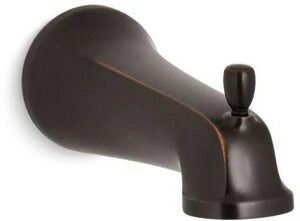Best deal 😍 KOHLER Bancroft® Wall-Mount Diverter Bath Spout with Slip-Fit Connection Oil Rubbed Bronze ❤️