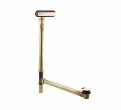 Promo ❤️ KOHLER ClearFlo™ Slotted Overflow Brass Bath Drain in Vibrant Rose Gold 🎉