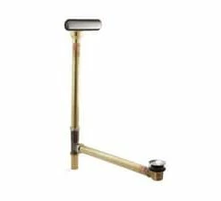 Cheapest ⭐ KOHLER ClearFlo™ PVC Slotted Overflow Bath Drain in Vibrant® Titanium 🔥