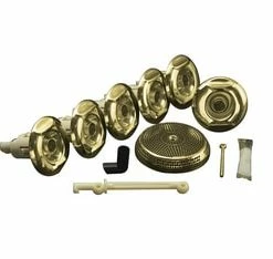 Cheapest ⭐ KOHLER Flexjet® 6-Jet Whirlpool Trim Kit in Vibrant Polished Brass 🧨