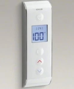 Best Pirce 🥰 KOHLER DTV Prompt® Digital Shower Interface with Eco-Mode Diverter in White 🔔