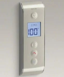 New ⭐ KOHLER DTV Prompt® Digital Shower Interface with Eco-Mode Diverter Polished Nickel/Satin Nickel 🛒