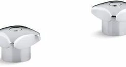 Deals ⌛ KOHLER Triton® Standard Lavatory Kitchen Handle Two Handle Polished Chrome ⭐