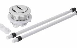 Cheap 🔥 KOHLER Push Button Actuator Kit in Polished Chrome 💯