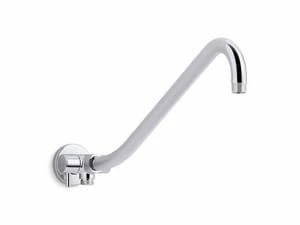 Budget 😀 KOHLER Gooseneck Rainhead Arm with 2-Way Diverter in Polished Chrome 🛒