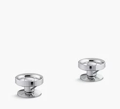 Top 10 ✔️ KOHLER Components™ Double Knob Widespread Bathroom Sink Faucet Handle in Polished Chrome 🌟