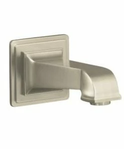 Best Pirce ⭐ KOHLER Pinstripe® Pure Wall Mount Bath Spout in Vibrant Brushed Nickel 🥰