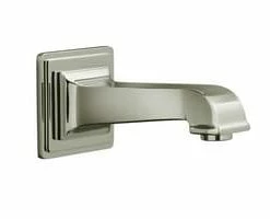Deals ⌛ KOHLER Pinstripe® Pure Wall Mount Bath Spout in Vibrant Polished Nickel ✔️
