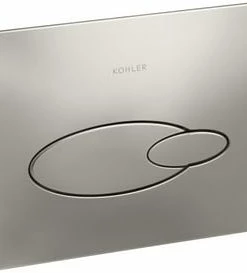Wholesale 😍 KOHLER Droplet® Flush Actuator Plate in Vibrant® Brushed Nickel ⭐