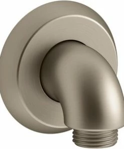 New ✨ KOHLER Forte® Brass Wall Mount Supply Elbow with Check Valve in Vibrant Brushed Bronze 🧨