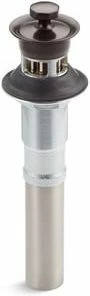 Flash Sale 😉 KOHLER Lavatory Drain Non Remover Stopper with Overflow in Oil Rubbed Bronze 🧨