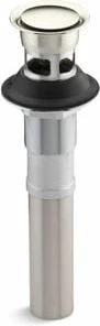 Hot Sale 🥰 KOHLER 3-13/16 in. Bathroom Sink Drain in Vibrant Polished Nickel 😍