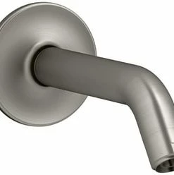 Budget ✔️ KOHLER Purist® 4 in. NPT Wall Mount Shower Arm and Flange in Brushed Nickel 🎉