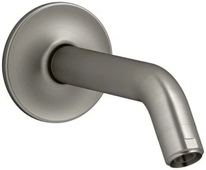 Budget ✔️ KOHLER Purist® 4 in. NPT Wall Mount Shower Arm and Flange in Brushed Nickel 🎉