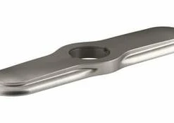 Deals 🧨 KOHLER 3-Hole Kitchen Escutcheon in Vibrant Stainless Steel 👍