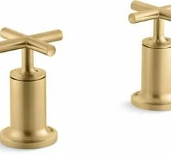 Top 10 😍 KOHLER Purist® 3-1/2 in. Brass Handle in Vibrant Brushed Moderne Brass ✔️