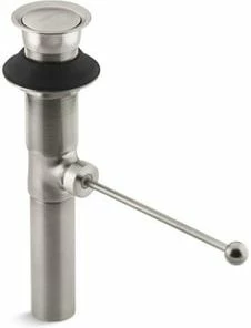 Best deal ✔️ KOHLER Premier 2-1/8 x 4 in. Bathroom Sink Drain in Vibrant Brushed Nickel ✨