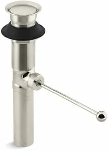Flash Sale ❤️ KOHLER Premier Pop-Up Lavatory Drain (Less Overflow) in Vibrant Polished Nickel 😀
