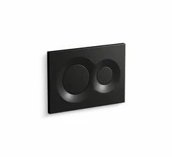 New 👏 KOHLER Lynk™ Flush Actuator Plate in Black Black for K-18829-NA 2 x 4 in. In-Wall Tank and Carrier System 😀