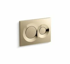 Deals 😍 KOHLER Lynk™ Flush Actuator Plate in Vibrant French Gold for K-18829-NA 2 x 4 in. In-Wall Tank and Carrier System 🎉