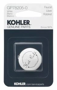 Cheap ✔️ KOHLER Fairfax® Plug Button in White 😀