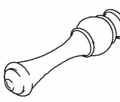 Promo 👏 KOHLER Handle in Vibrant Brushed Bronze ⭐