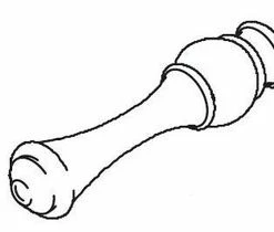 Coupon ⭐ KOHLER Handle in Polished Brass ⭐