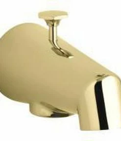 Best Pirce 🌟 KOHLER Standard Wall Mount Diverter Spout in Vibrant Polished Brass 🥰