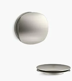 Best deal 🔔 KOHLER PureFlo™ 3-1/8 in. Metal Drain and Overflow Trim Kit in Vibrant® Brushed Nickel 🎁